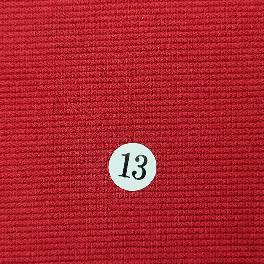 Corduroy Cotton Polyester Spandex Knit-Red