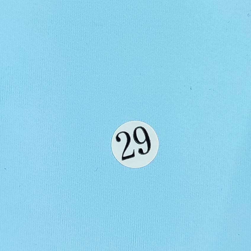1.Green-2.Blue-3.Grey-4.Garnet-5.Red - Askin Polyester Spandex Knit - FAB 1244