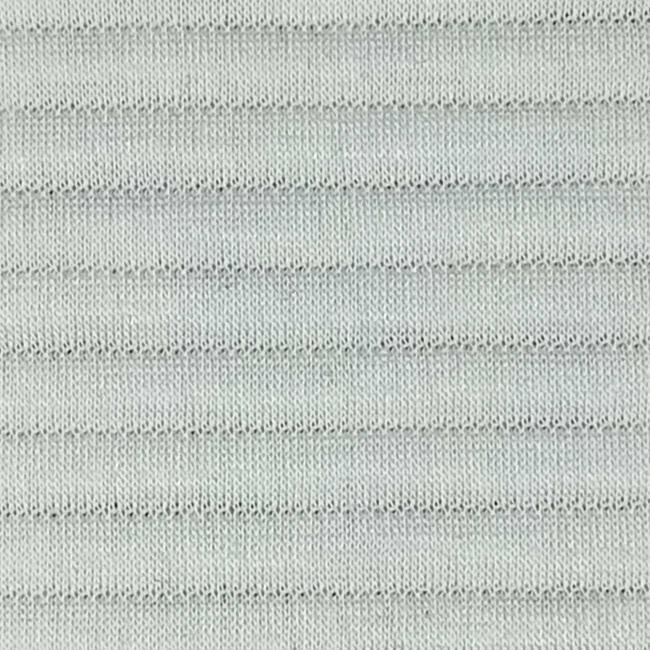 1.Grey-2.Charcoal-3.Ivory-4.Black-Swatch - 5mm Stripe Jacquard T/R/S Knit - FAB 1250