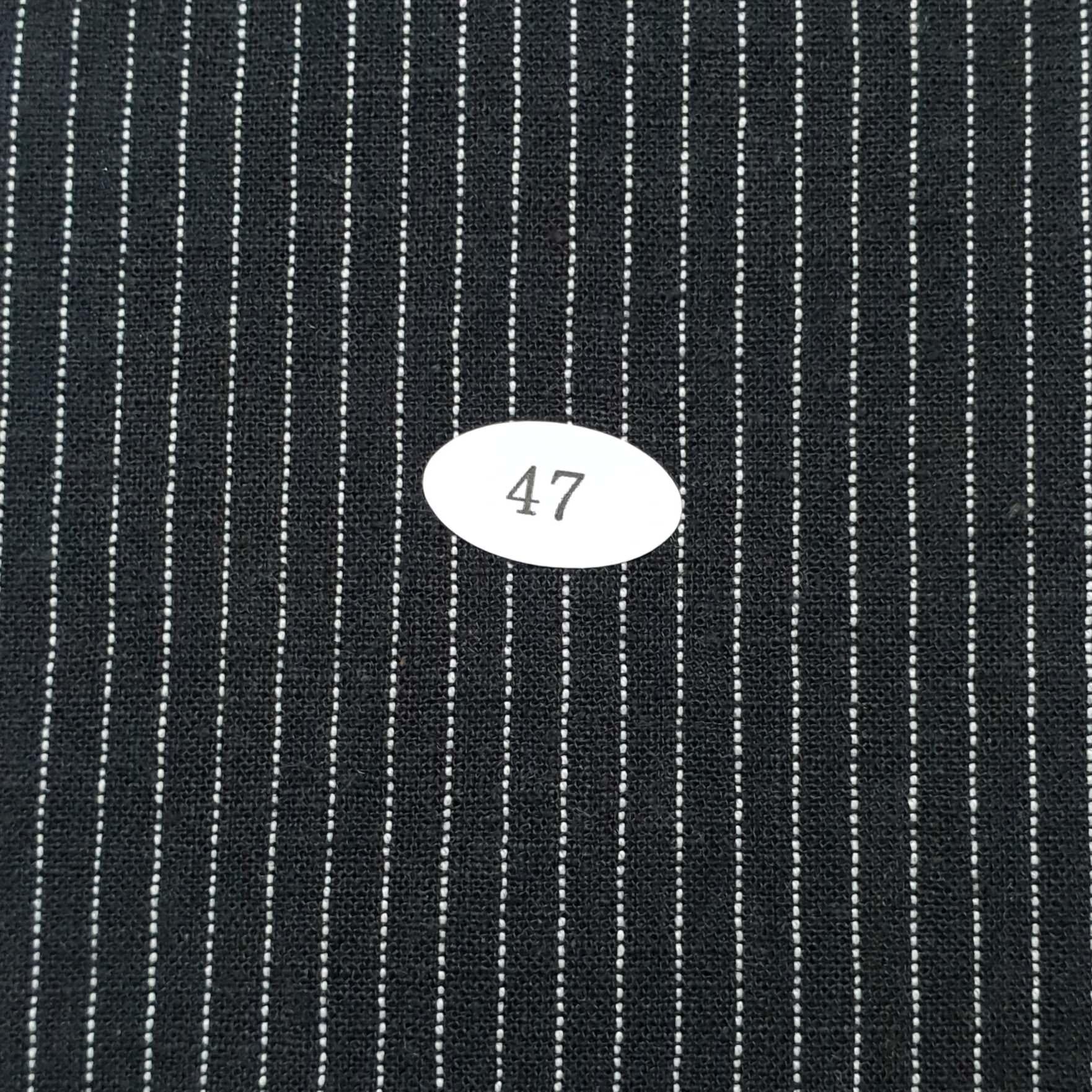 Linen Soft touch Woven Fabric - FAB 1264 - 10.Charcoal (47)
