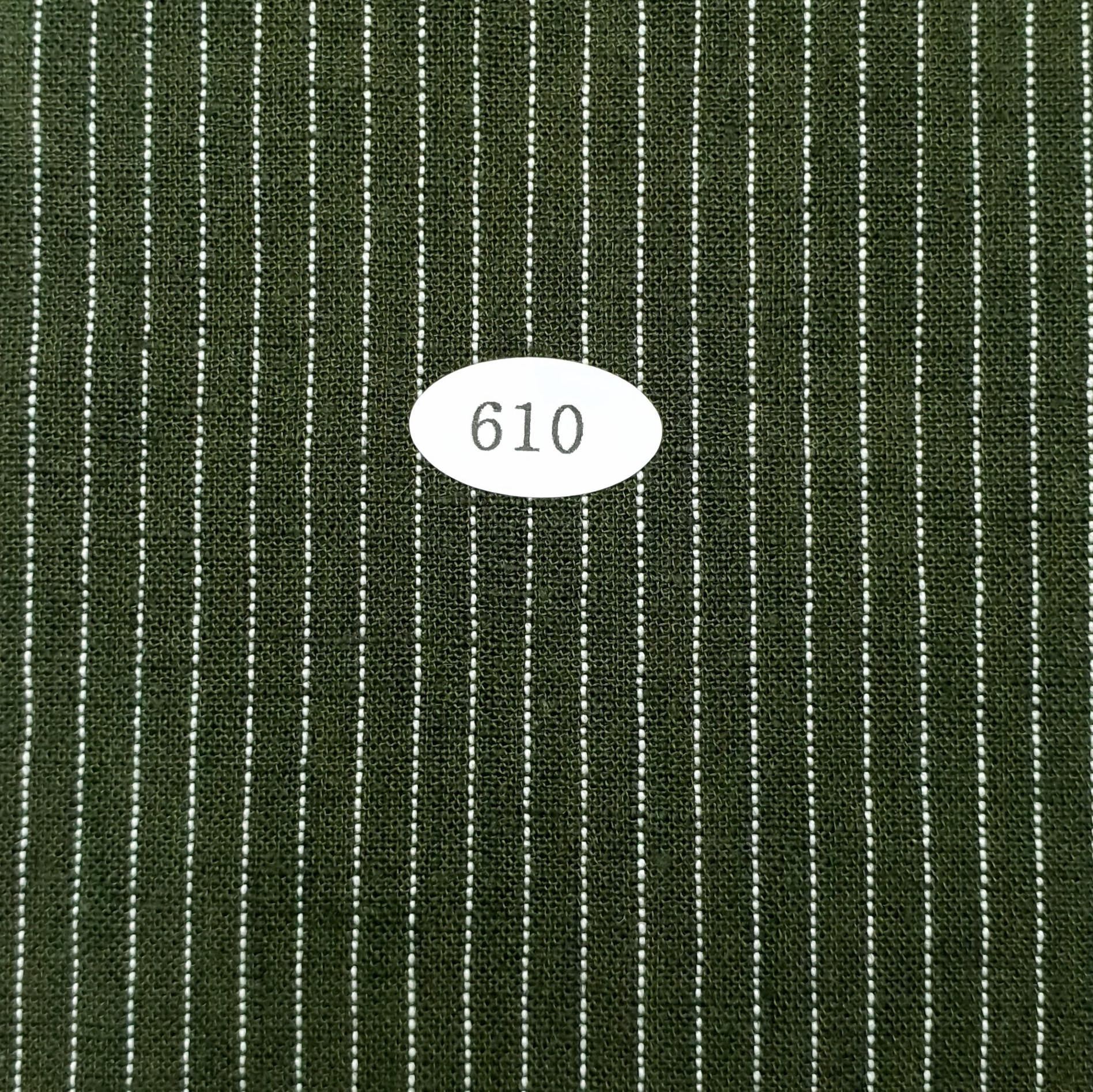 Linen Soft touch Woven Fabric - FAB 1264 - 8.Khaki (610)