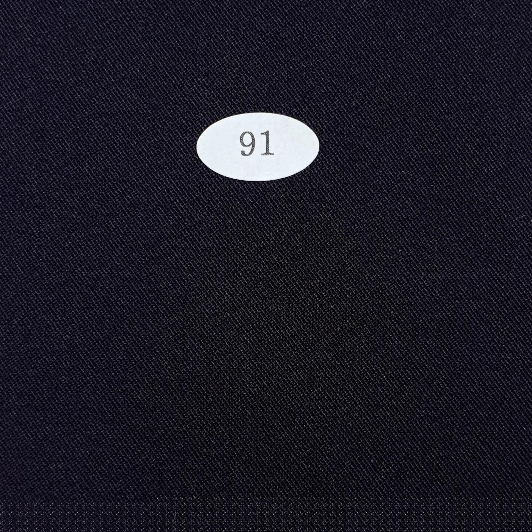 Poly Solid Woven Fabric - FAB 1272 - 5.Navy