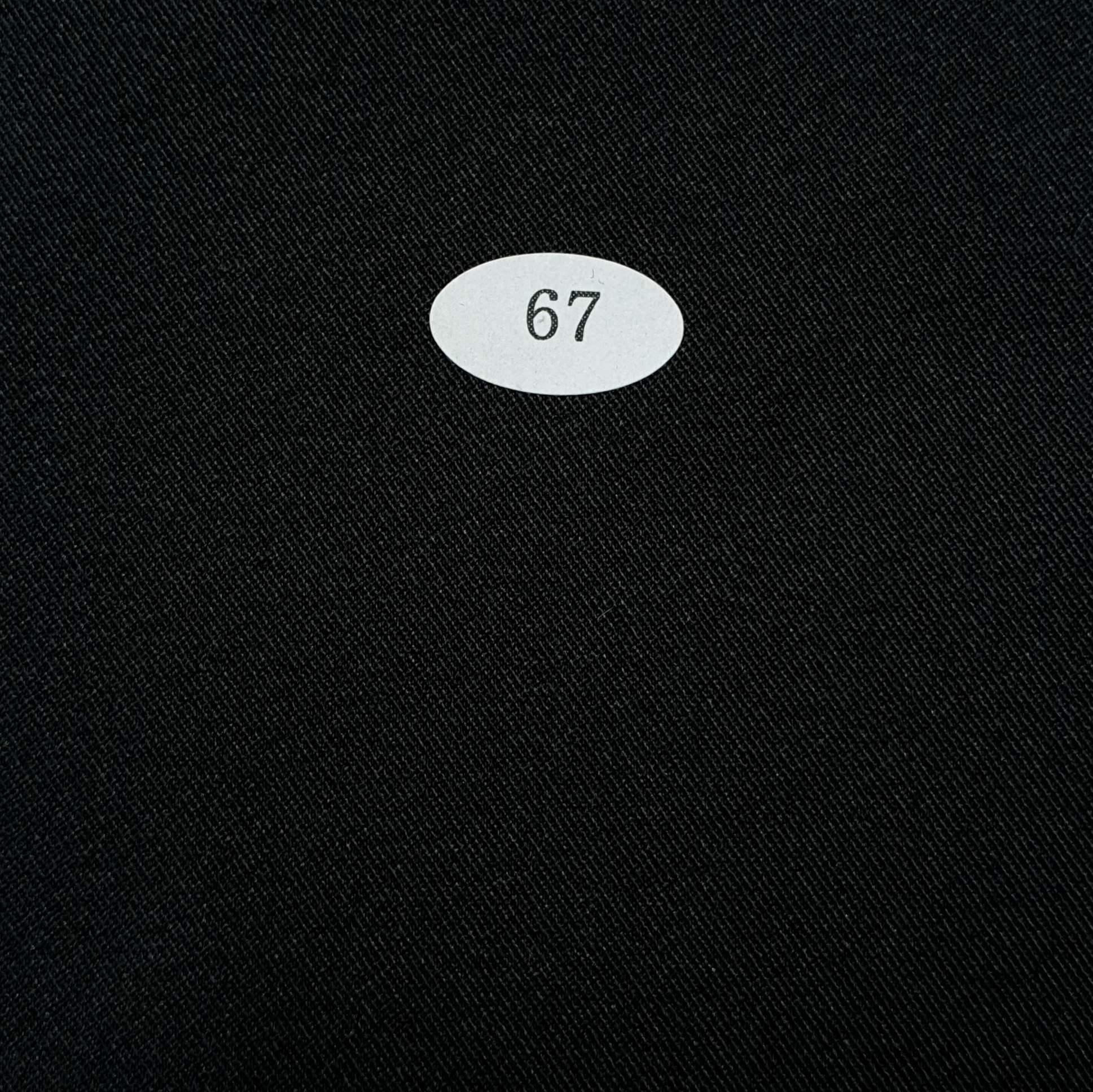 Poly Solid Woven Fabric - FAB 1272 - 7.Charcoal