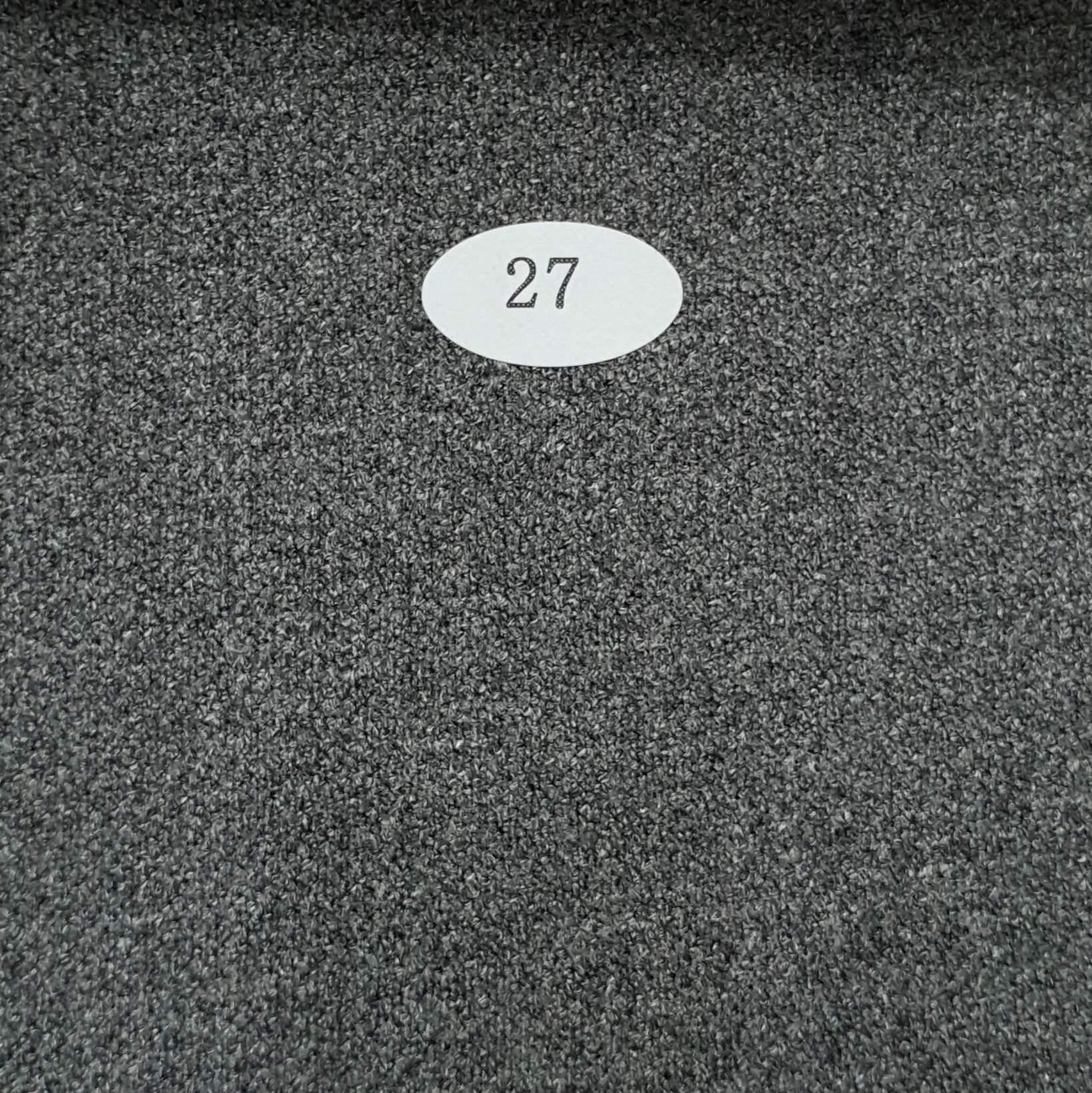 Poly Rayon with PU Woven Fabric - FAB 1273 - 9.Melange Grey