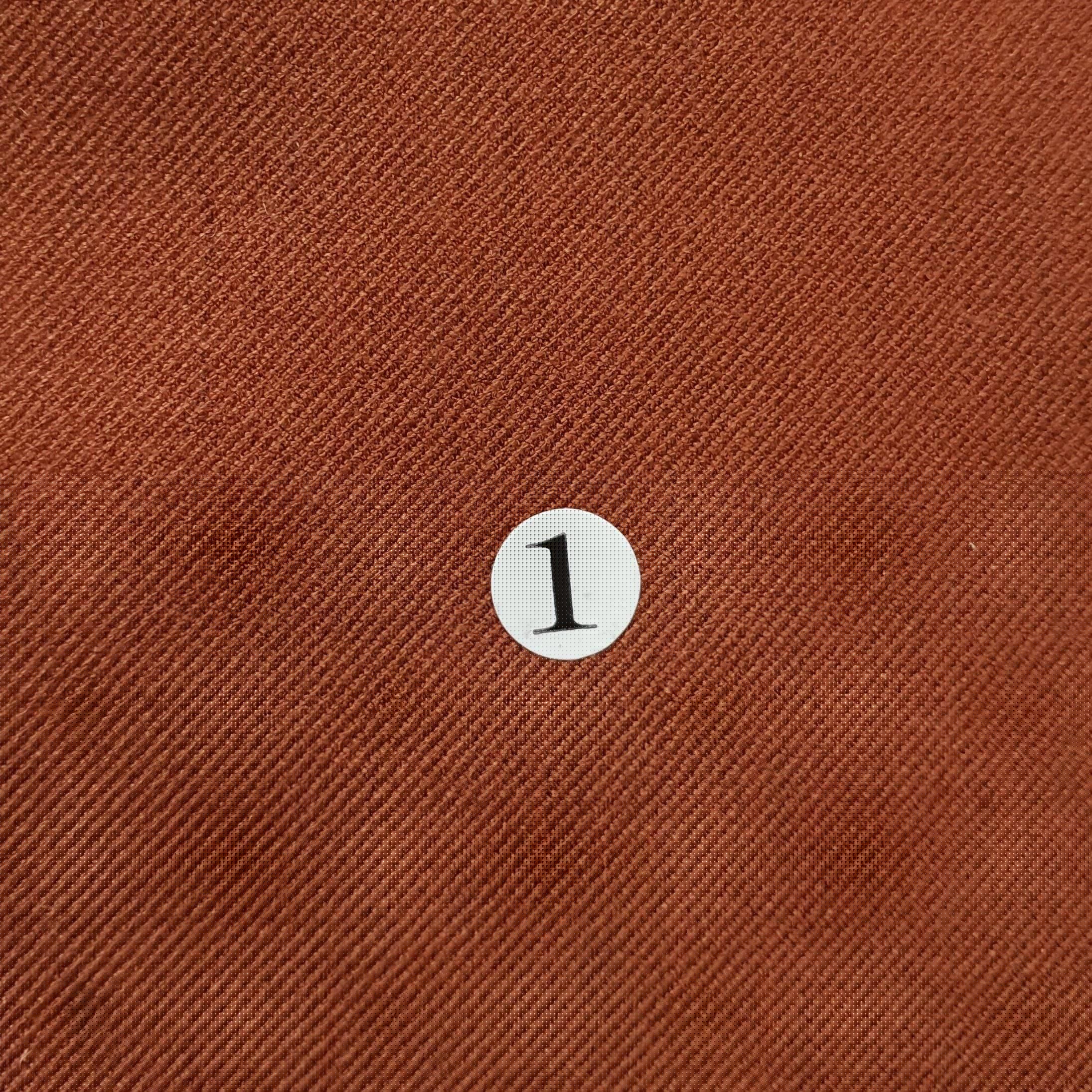 T/R/W Twill Moss Woven Fabric - FAB 1275 - 1.Sienna