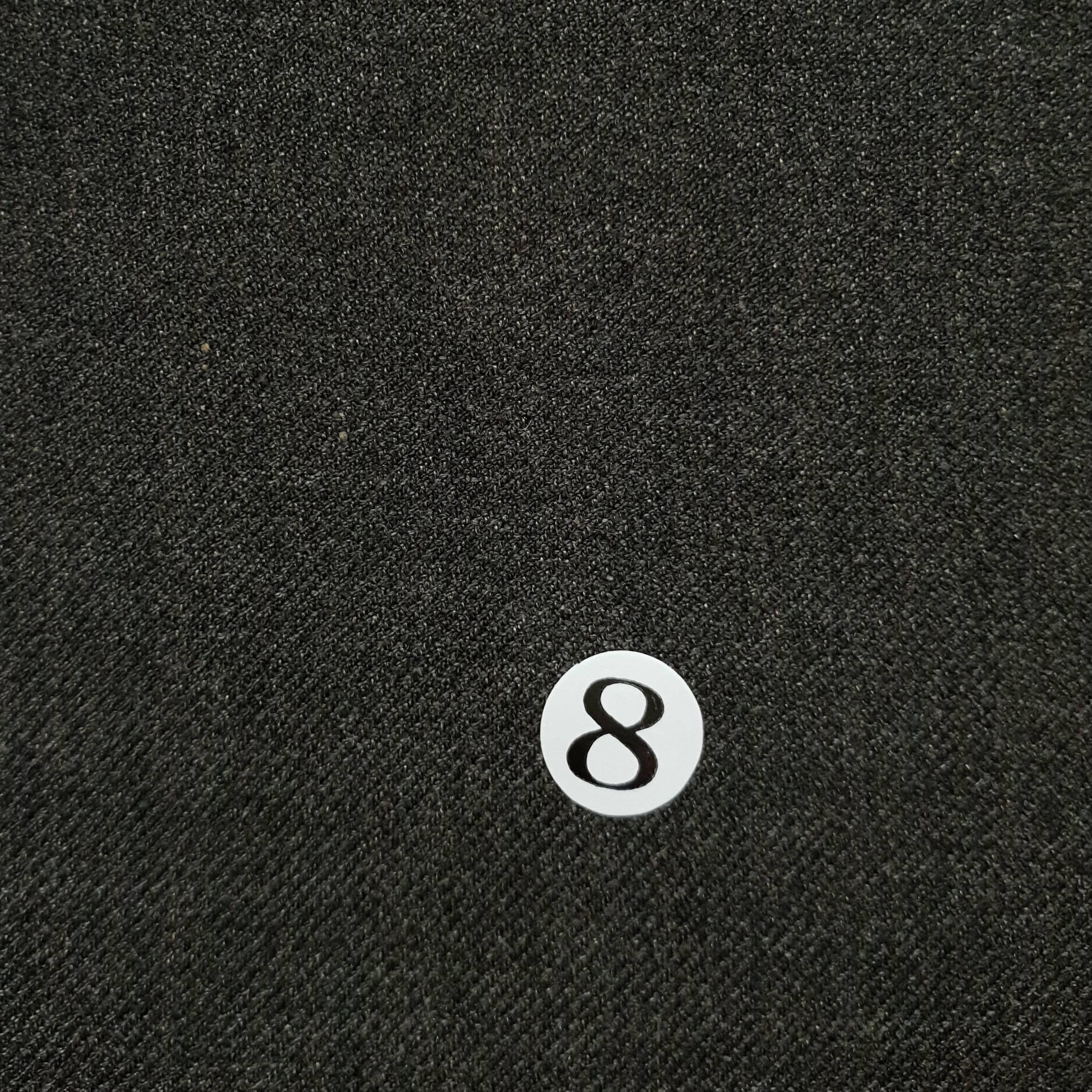 T/R/W Twill Moss Woven Fabric - FAB 1275 - 8.Dark Charcoal