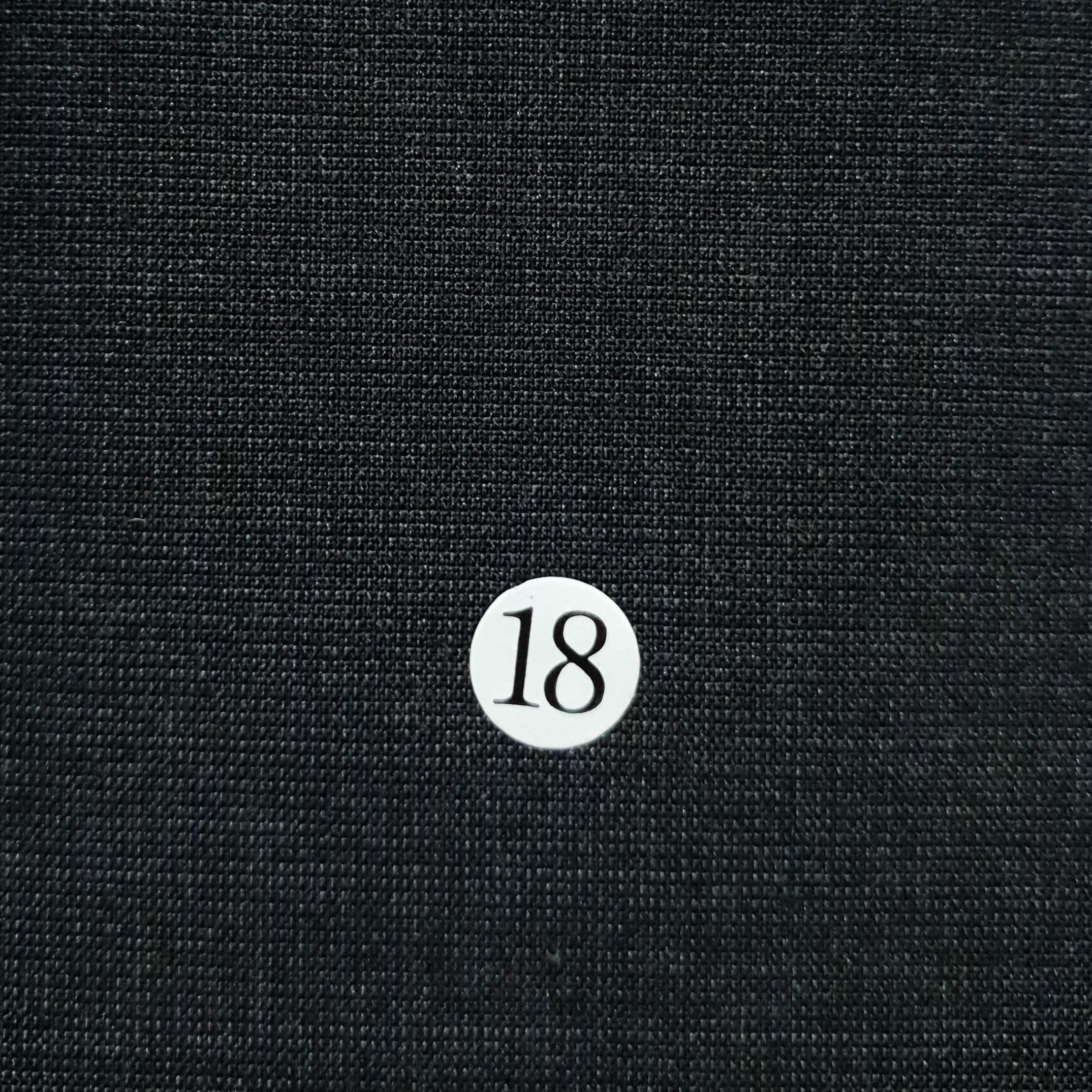 T/R Lila Sharif Woven Fabric - FAB 1276 - 18.Dark Charcoal
