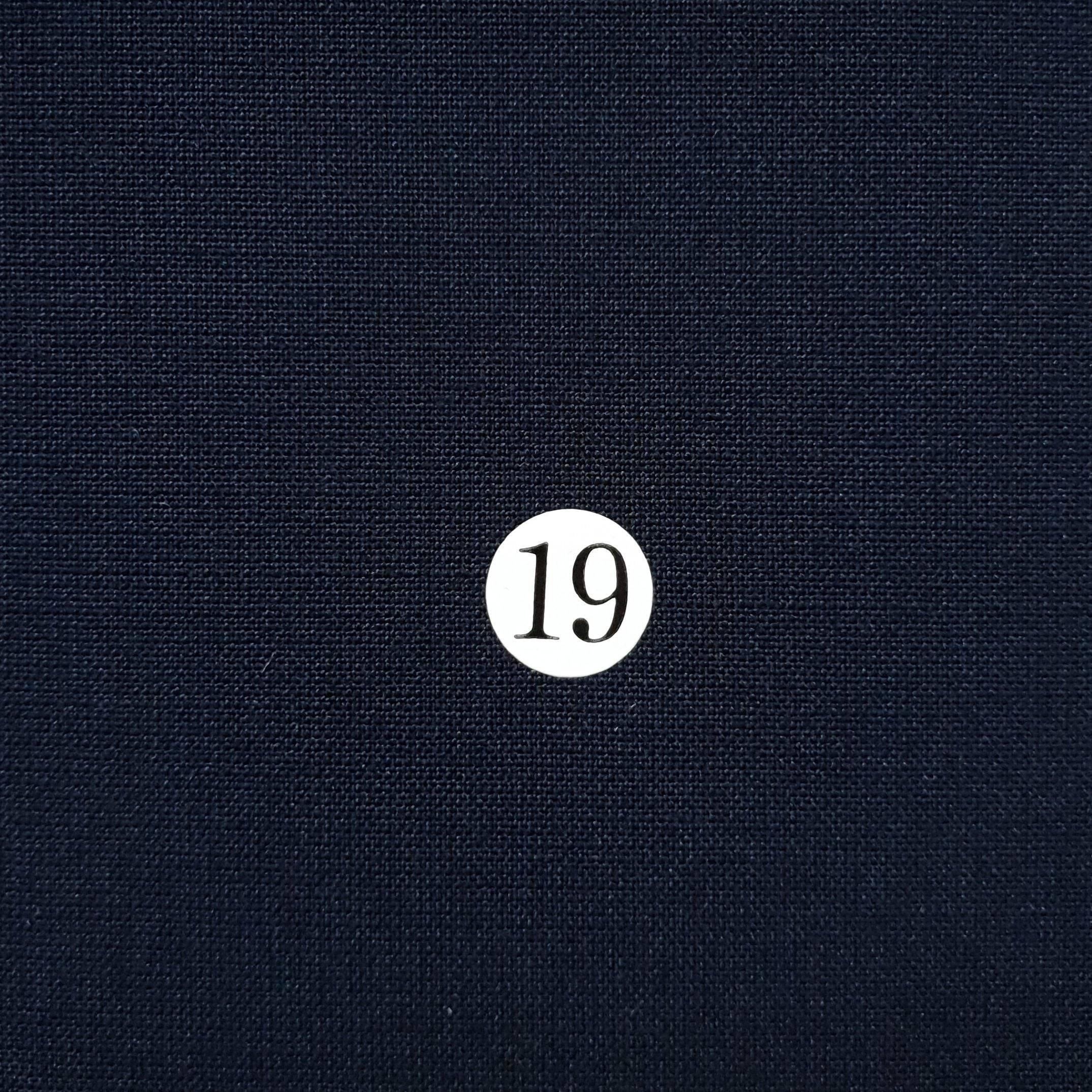 T/R Lila Sharif Woven Fabric - FAB 1276 - 19.Navy
