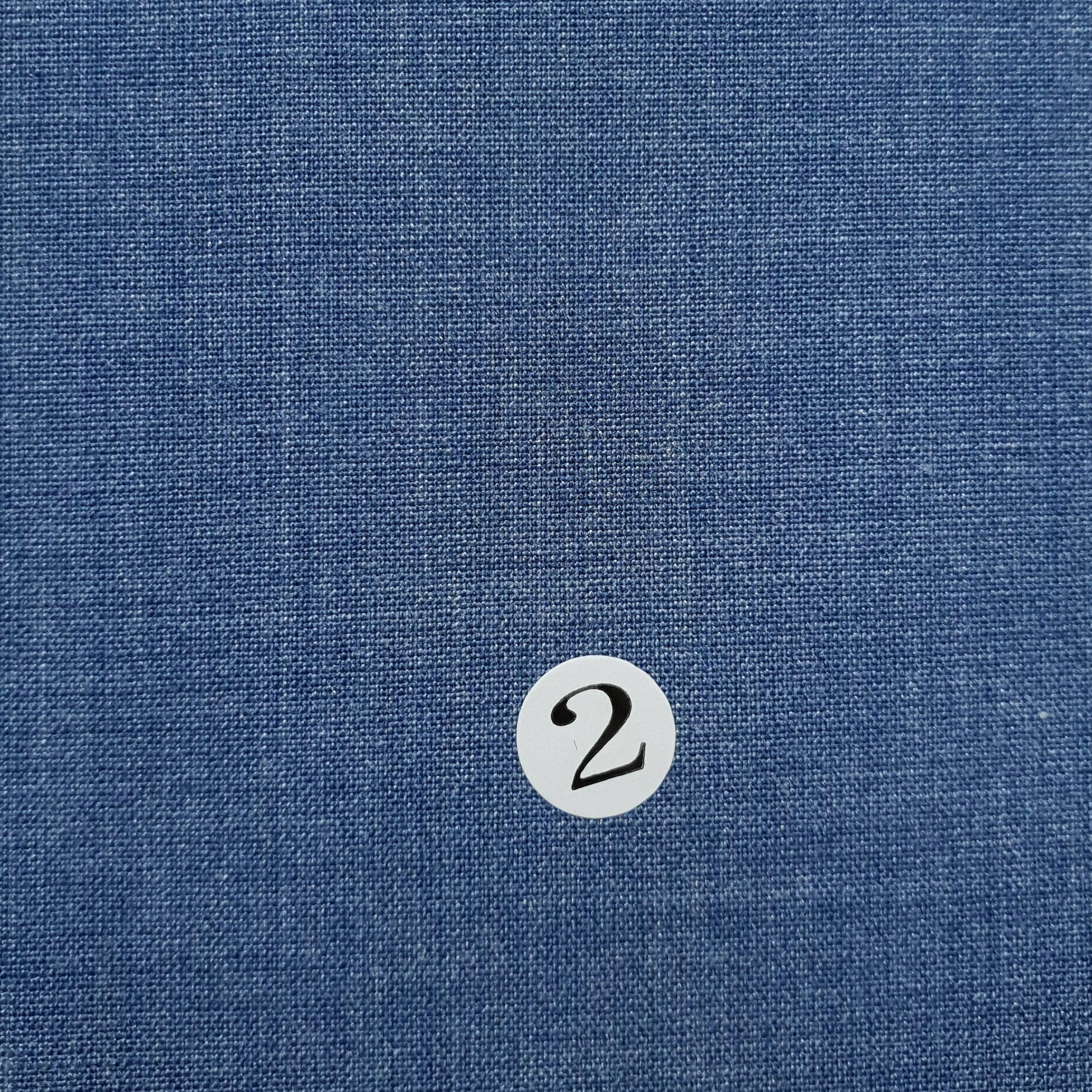 T/R Lila Sharif Woven Fabric - FAB 1276 - 2.Blue Denim