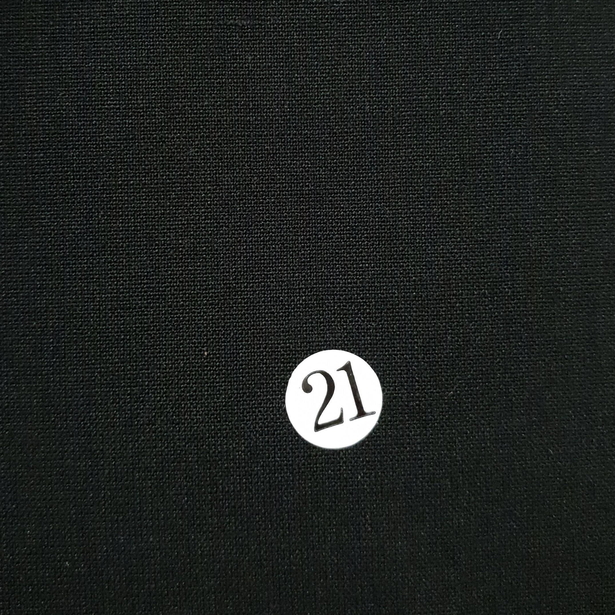 T/R Lila Sharif Woven Fabric - FAB 1276 - 21.Black