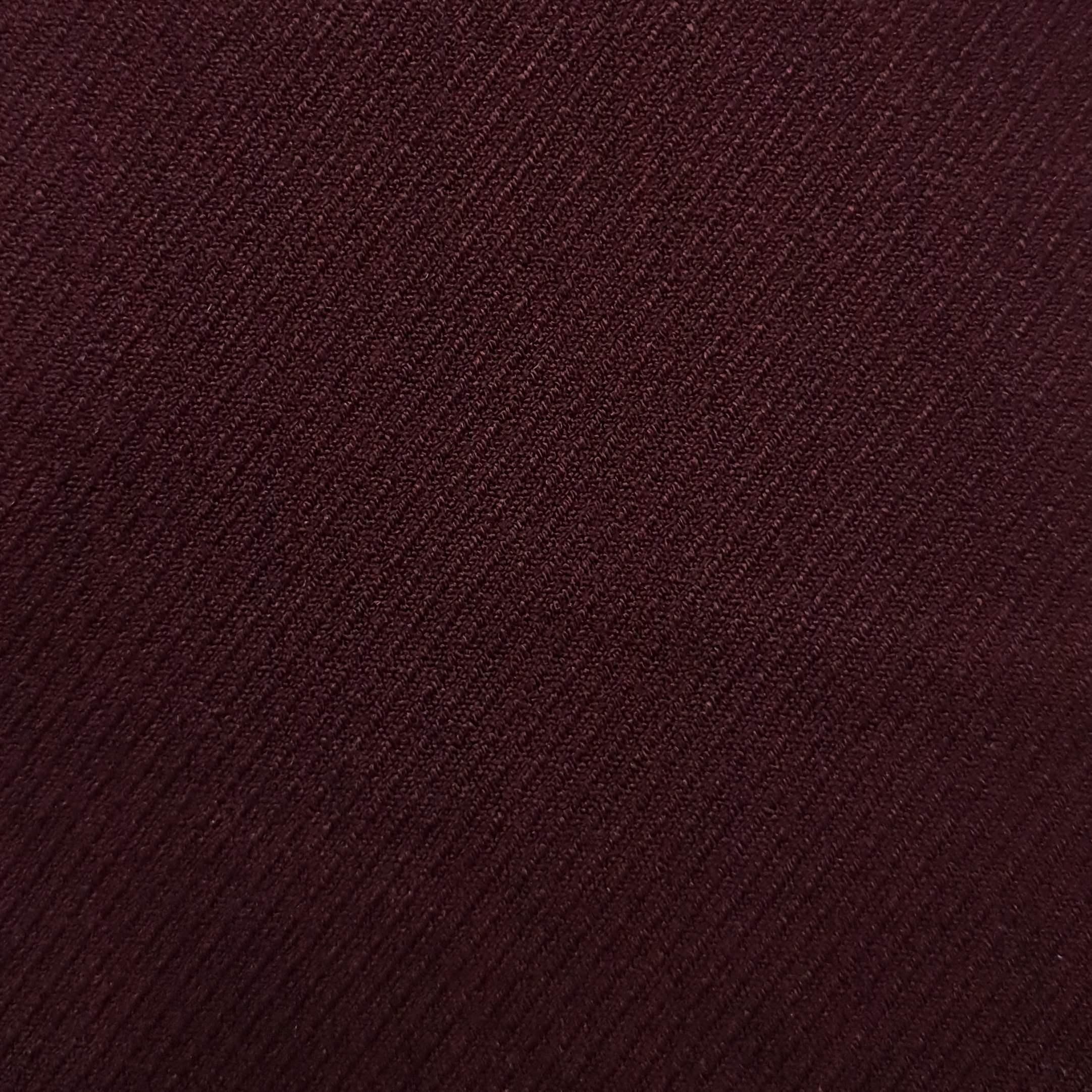 T/R Twill PD Fabric - FAB 1281 - 1.Burgundy