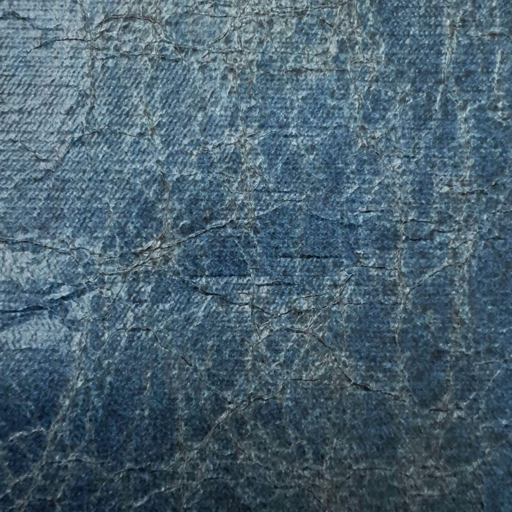 1.Brown-2.Beige Brown-3.Pink Brown-4.Teal-5.Dark Brown - Crack Effect Pu Fabric - FAB 1288