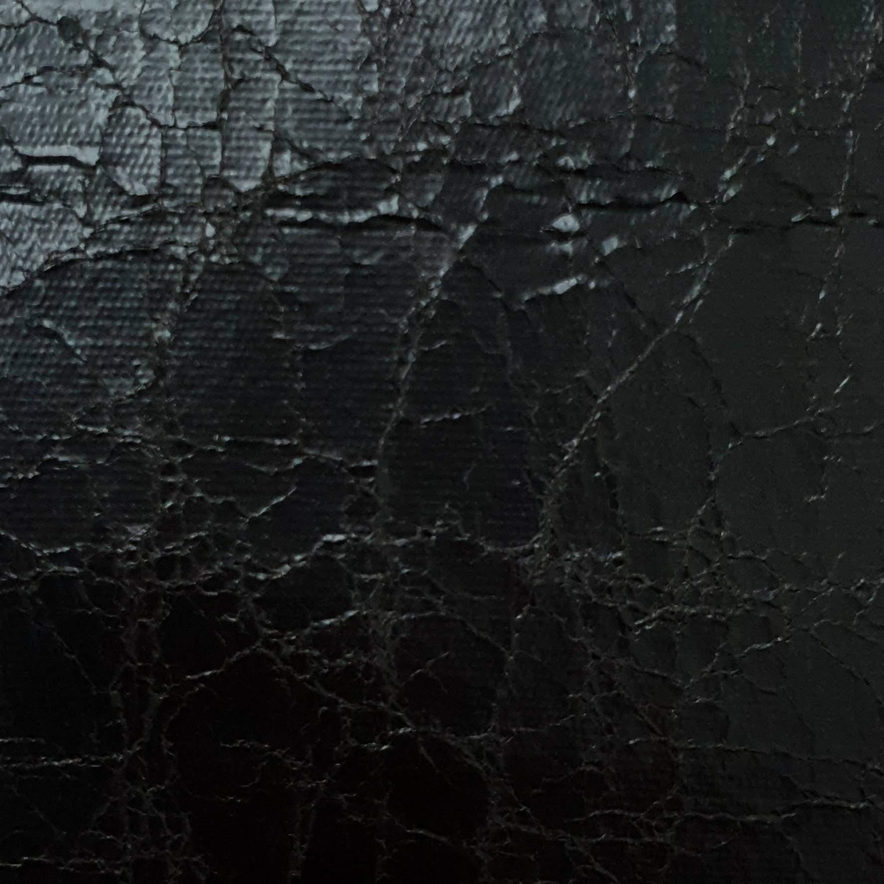 1.Brown-2.Beige Brown-3.Pink Brown-4.Teal-5.Dark Brown - Crack Effect Pu Fabric - FAB 1288