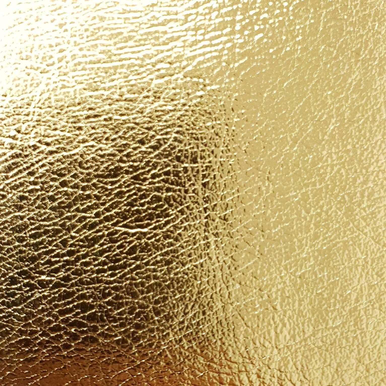 1.Gold-2.Silver-3.Grey Silver-4.Navy-5.Black - Allover Wet PU Foil Fabric - FAB 1289