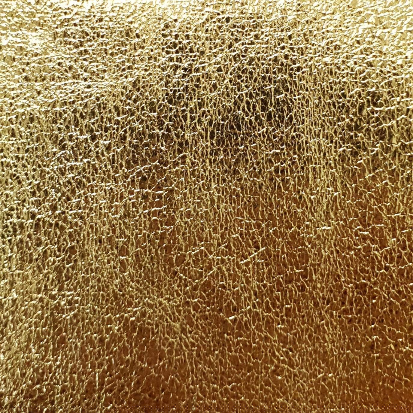 Luxury Foil PU Fabric - FAB 1290 - 1.Gold