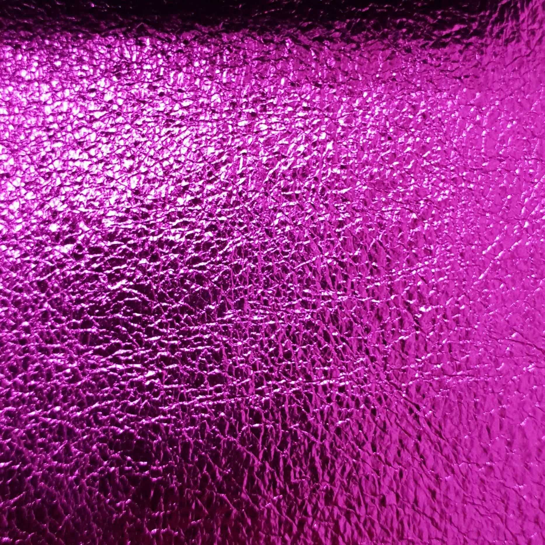 Luxury Foil PU Fabric - FAB 1290 - 11.Fuchsia
