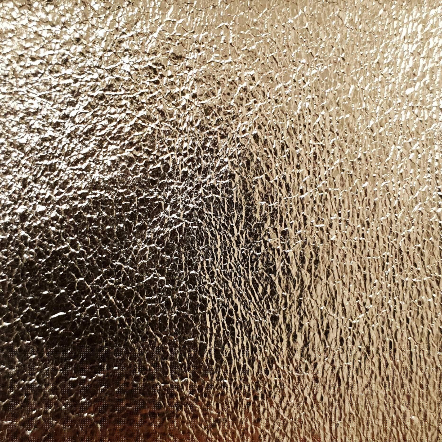 Luxury Foil PU Fabric - FAB 1290 - 5.Brown Gold