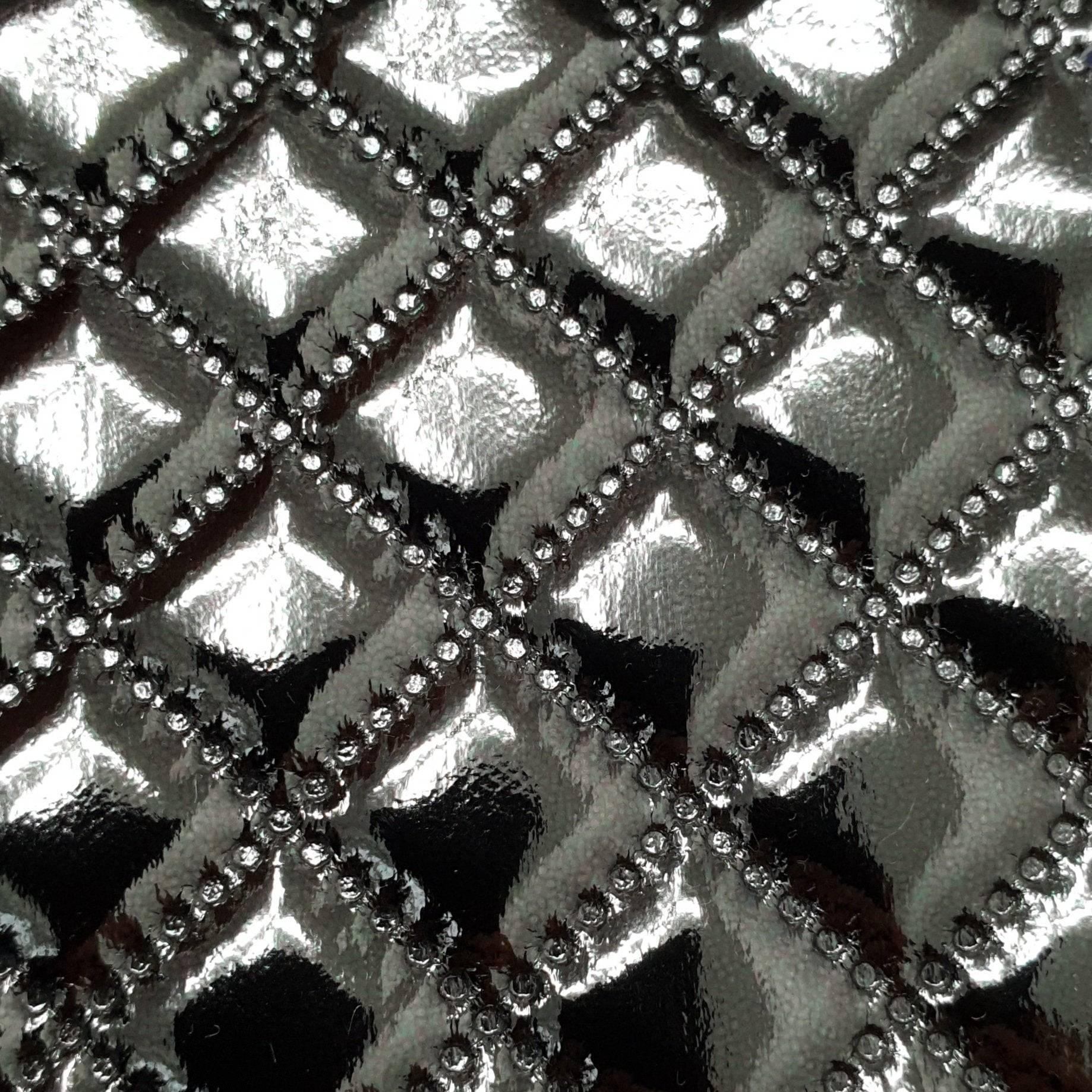 Three Layer Ultrasound PU Fabric - FAB 1292 - 3.Silver Grey