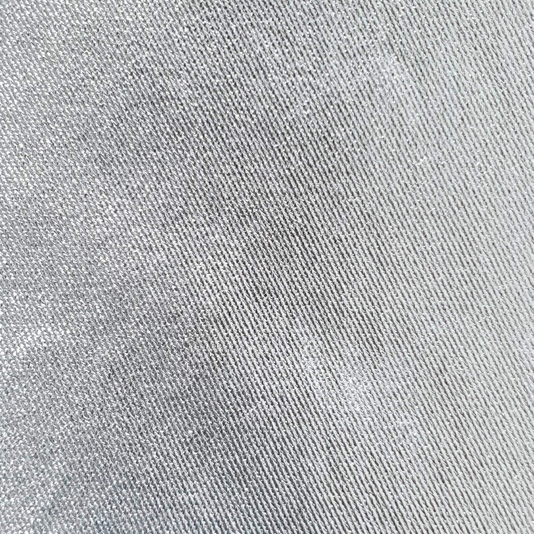 Stella Twill Foil Fabric - FAB 1296 - 3.Silver