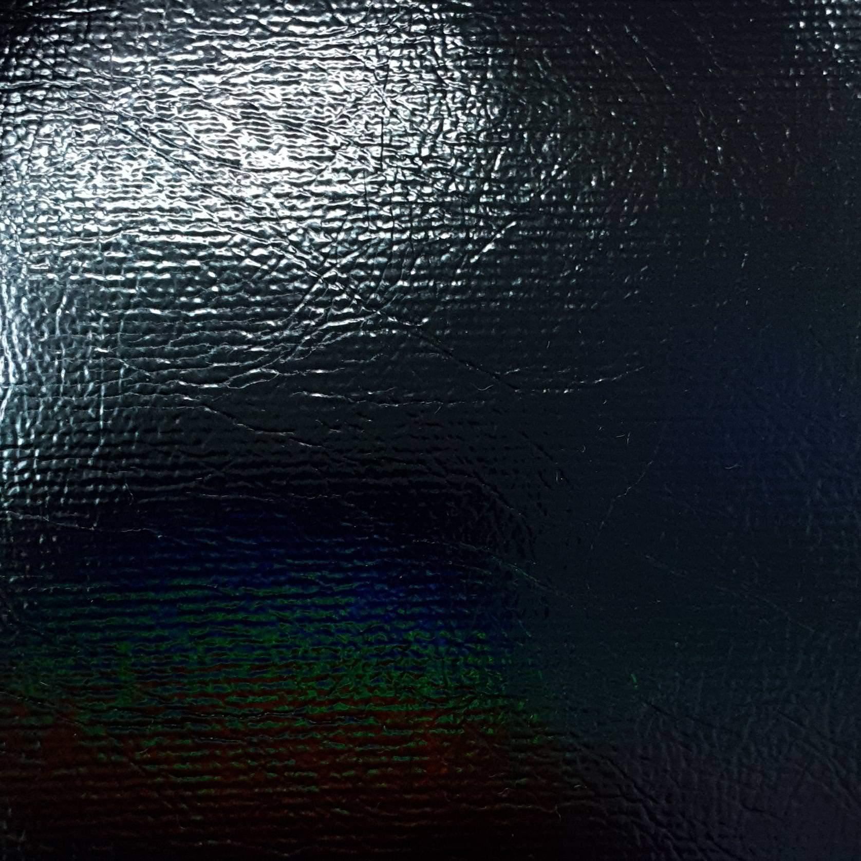 Hologram Wet PU Rayon Fabric - FAB 1299 - 8.Black
