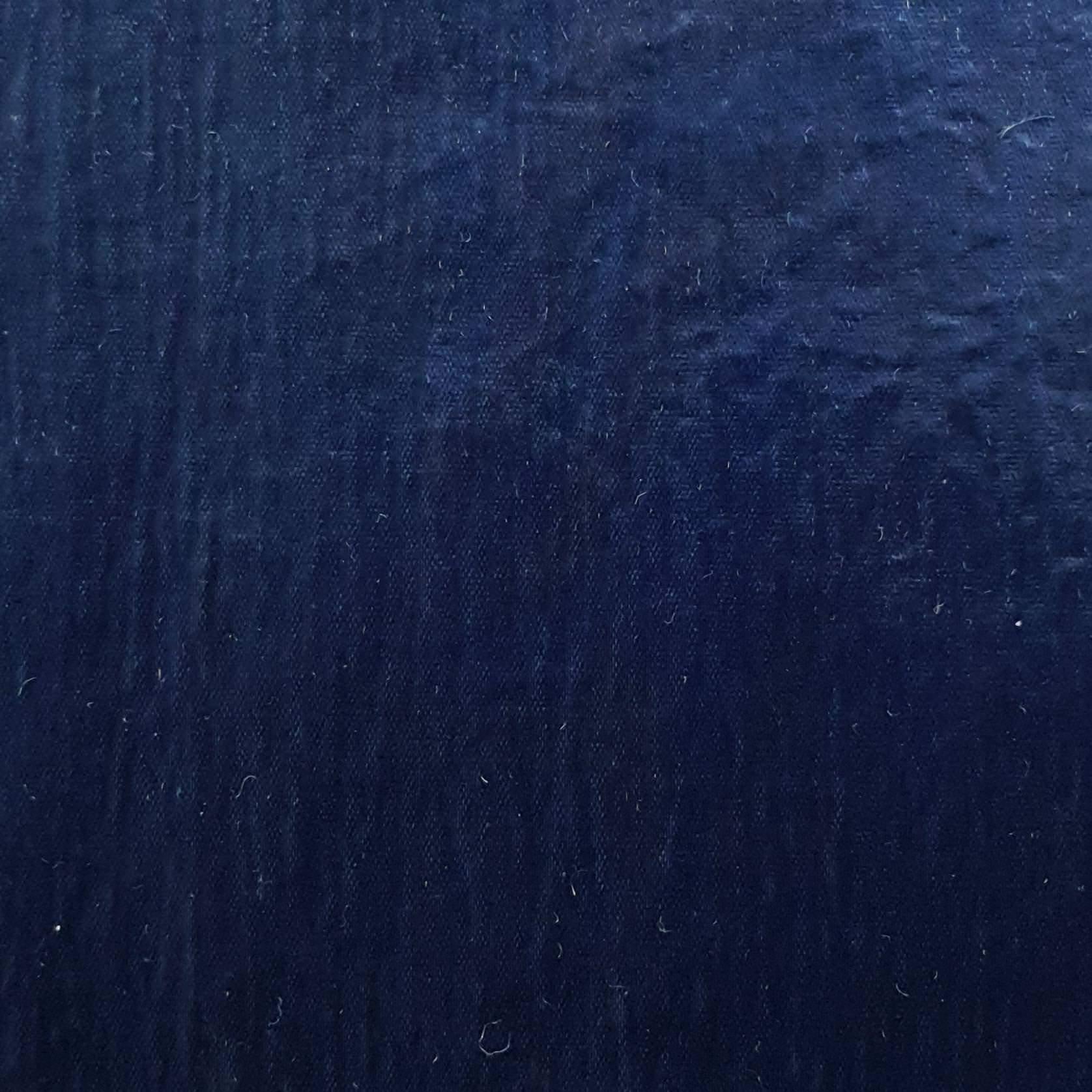 Metal PU Nylon Fabric - FAB 1300 - 15.Blue Black