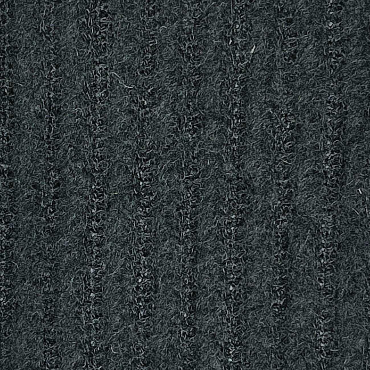 Rib Brush Polyester Spandex Knit - FAB 1361 - 14.Black