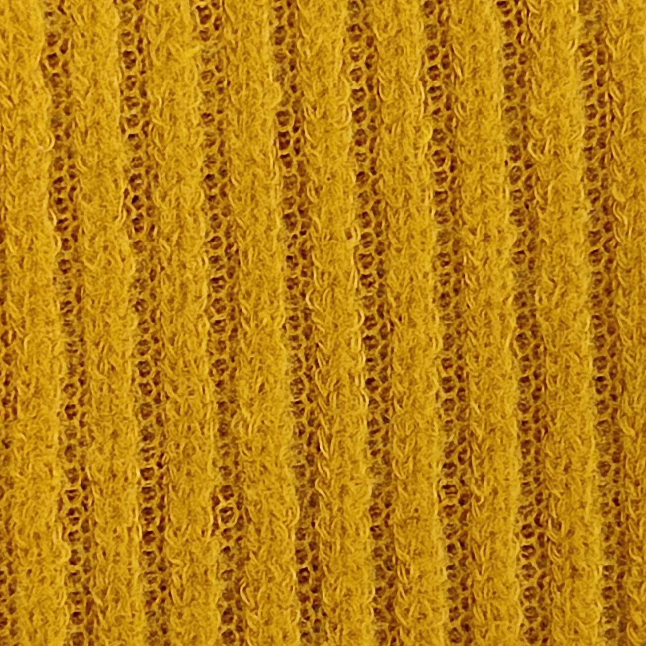 Rib Brush Polyester Spandex Knit - FAB 1361 - 8.Yellow