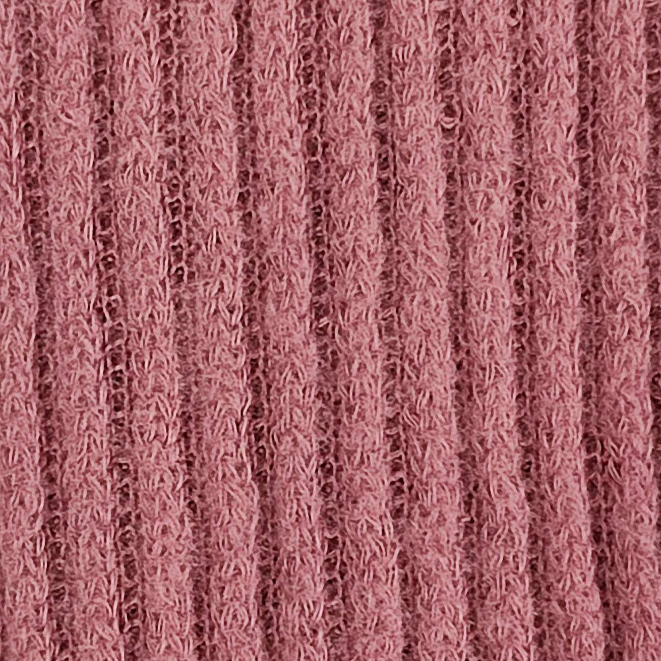 Rib Brush Polyester Spandex Knit - FAB 1361 - 9.Pink