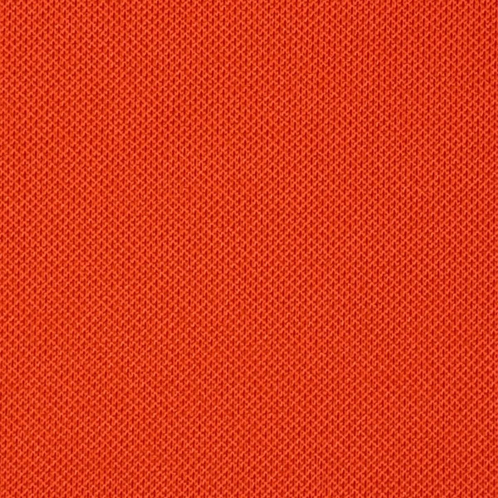 Pique Polyester Spandex Knit-Orange