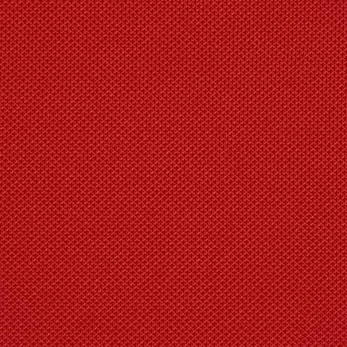 Pique Polyester Spandex Knit-Red