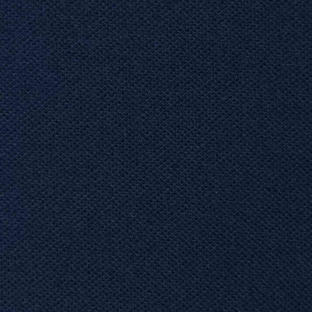 Pique Polyester Spandex Knit-Navy