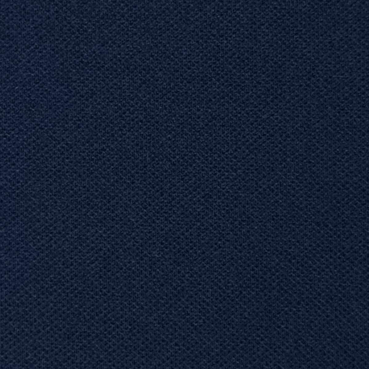 Pique Polyester Spandex Knit-Navy