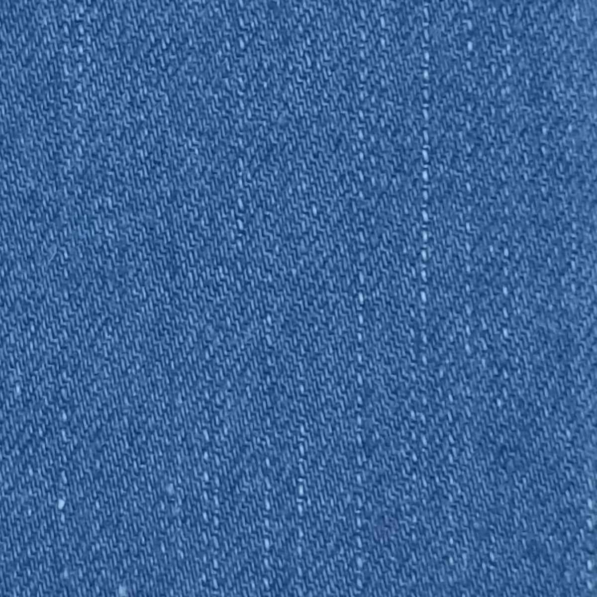 Slub Denim Cotton Span Woven Fabric - FAB 1395 - 1.Blue