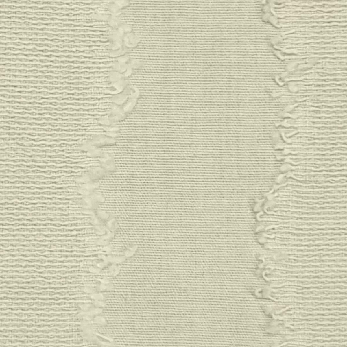 Stripe Jacquard Linen Cotton Woven Fabric - FAB 1400 - 1.Beige