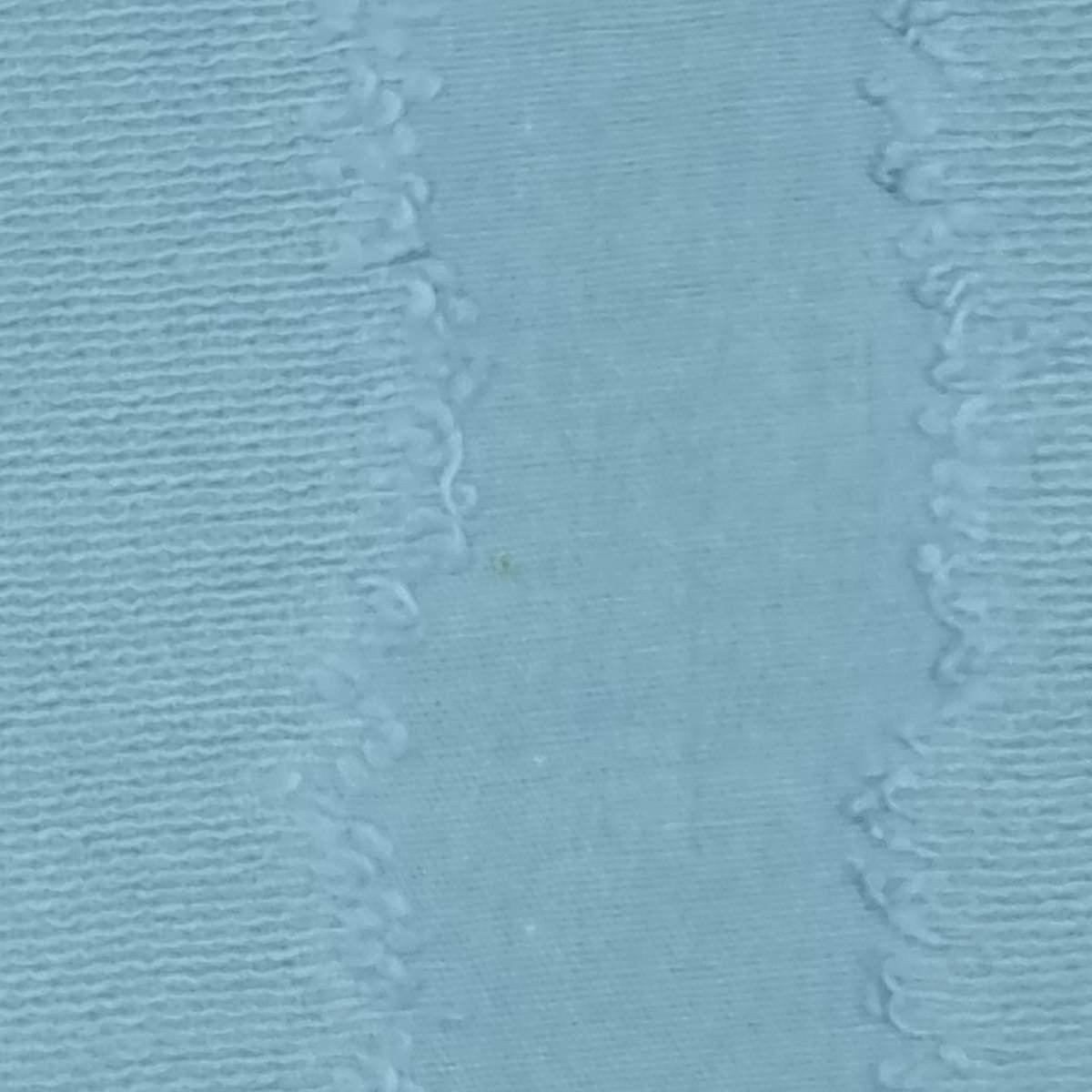 Stripe Jacquard Linen Cotton Woven Fabric - FAB 1400 - 2.Blue