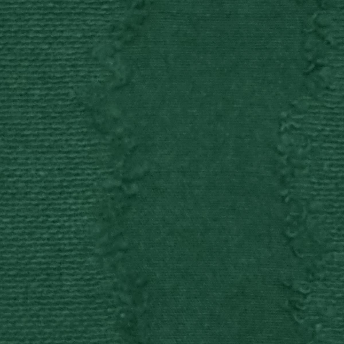 Stripe Jacquard Linen Cotton Woven Fabric - FAB 1400 - 8.Green