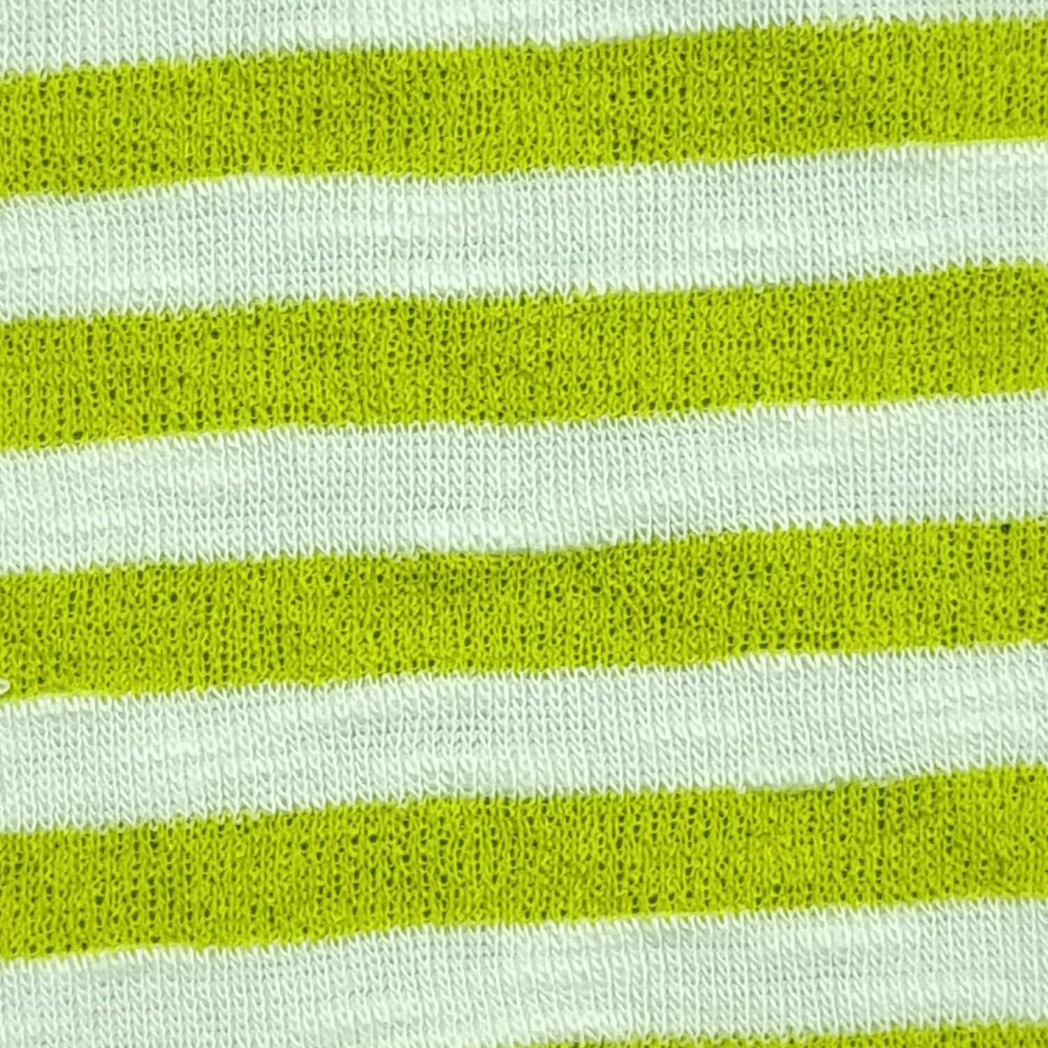 1.Green-2.Green-3.Tan-4.Brown-5.Sea - 5mm T/R Stripe Knit Fabric - FAB 1404