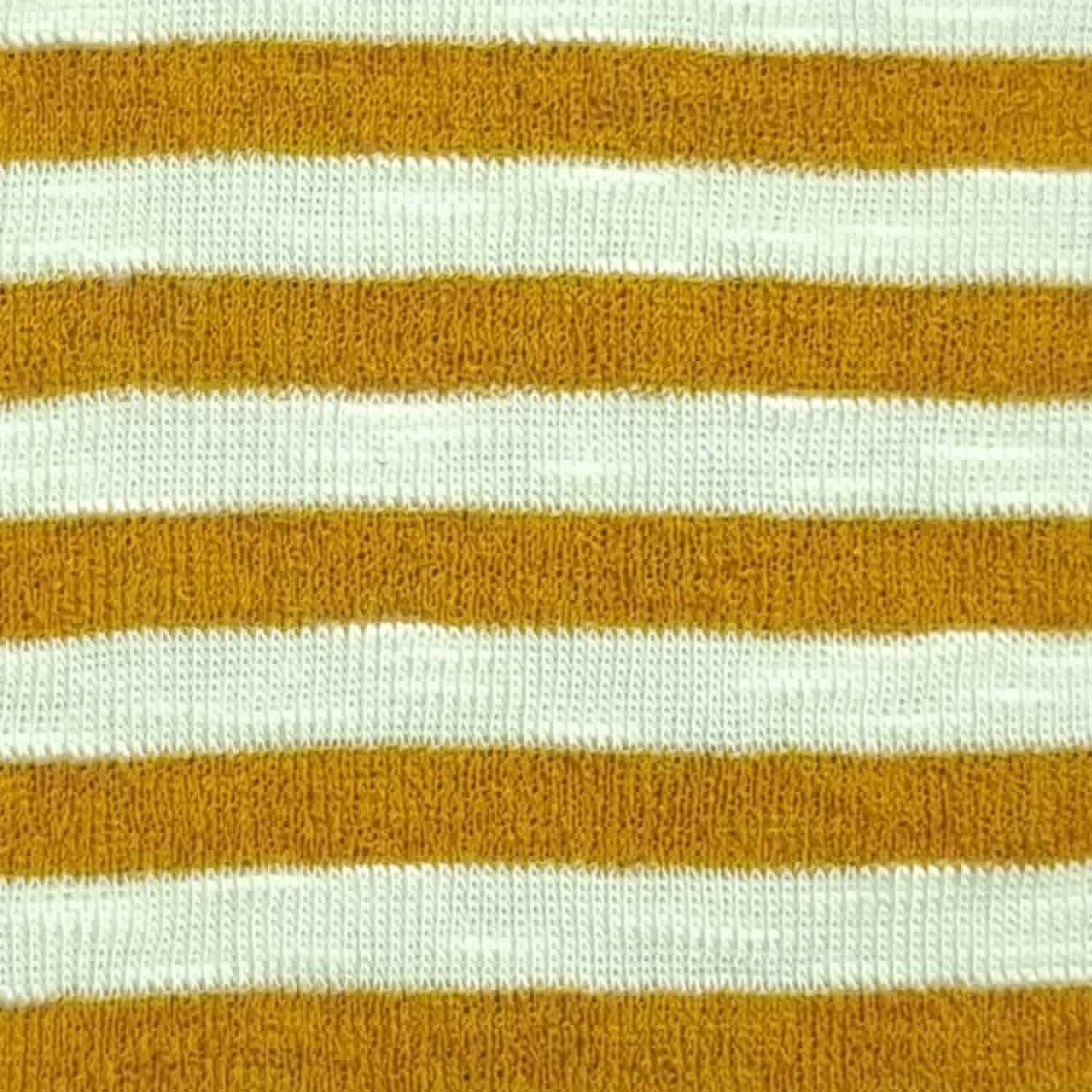 1.Green-2.Green-3.Tan-4.Brown-5.Sea - 5mm T/R Stripe Knit Fabric - FAB 1404