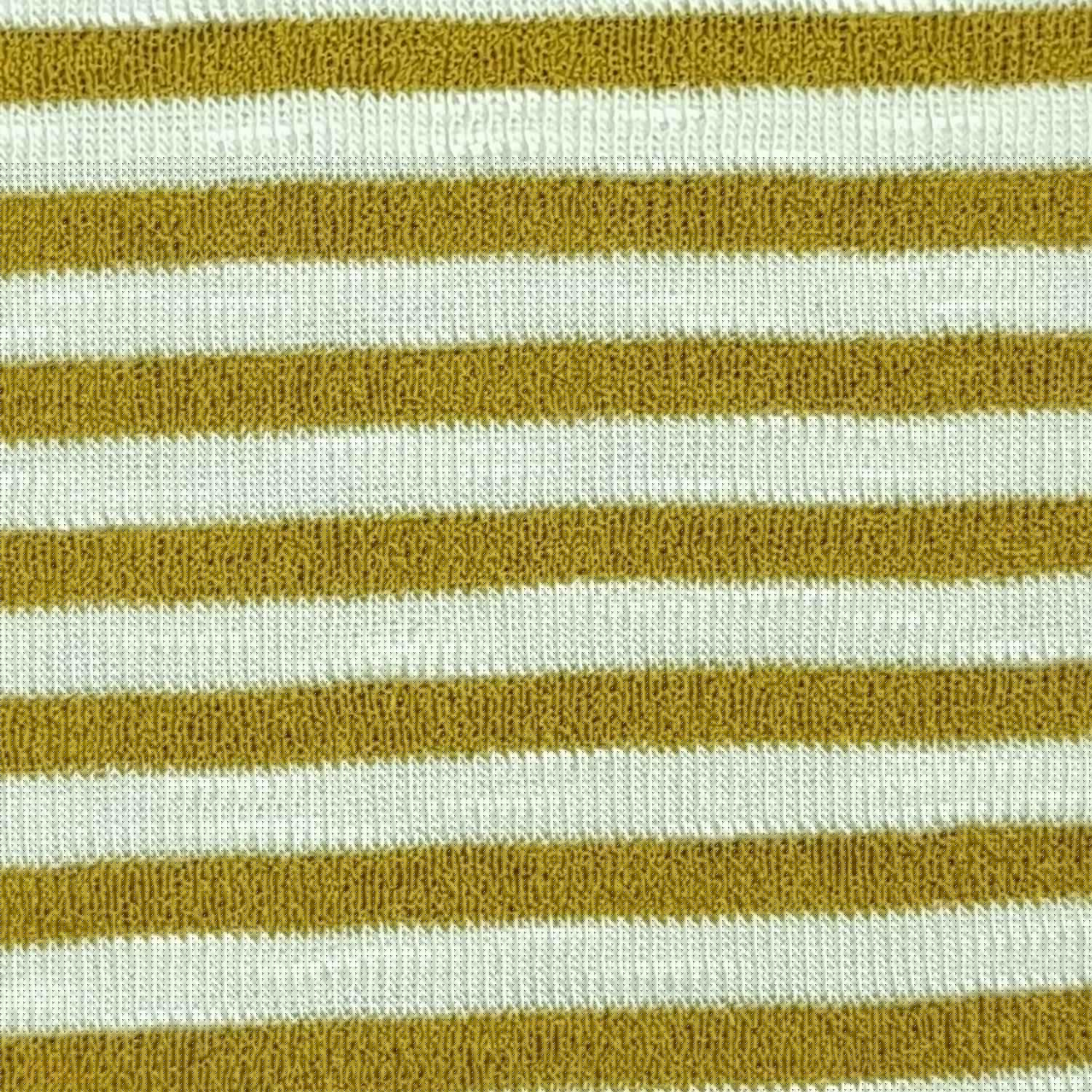 1.Green-2.Green-3.Tan-4.Brown-5.Sea - 5mm T/R Stripe Knit Fabric - FAB 1404