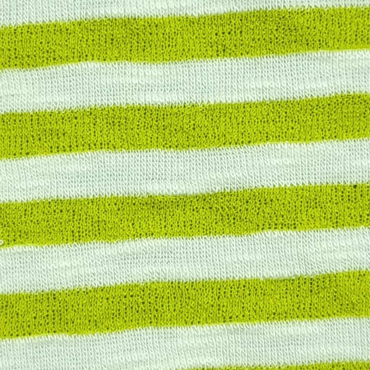 1.Green-2.Green-3.Tan-4.Brown-5.Sea - 5mm T/R Stripe Knit Fabric - FAB 1404