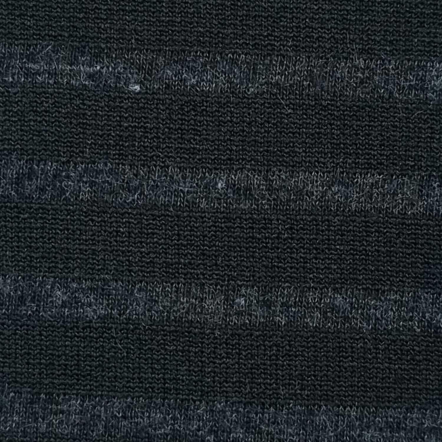 1.Navy-2.Black-3.Navy-4.Black-5.N/A - 8mm Ponte Roma Stripe Polyester Acrylic Spandex Knit Fabric - FAB 1405