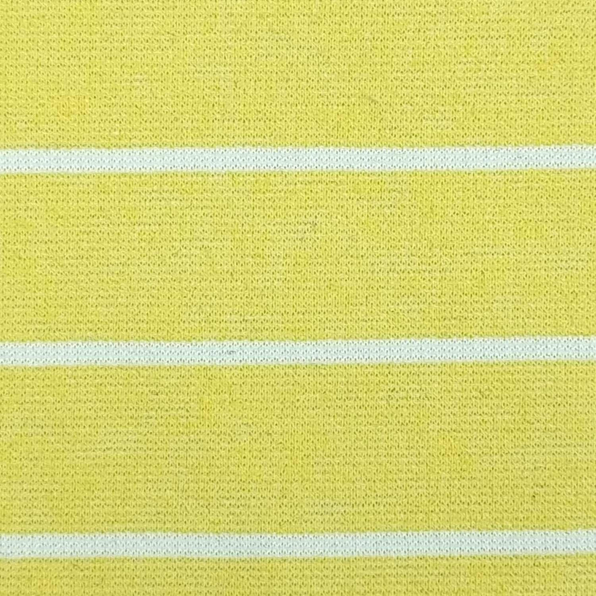 15mm Stripe T/C Spandex Knit Fabric | FAB1406 | 1.Yellow, 2.Lilac, 3.Pink, 4.Rose, 5.Coral, 6.Light Green, 7.Barrel, 8.SkyBlue, 9.Grey, 10.Blue by Fabricis.com #