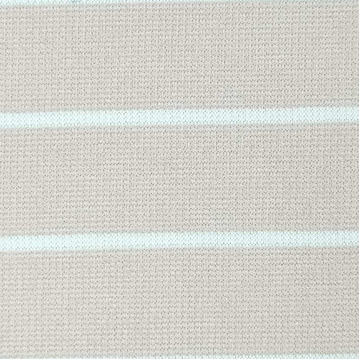 1.Yellow-2.Lilac-3.Pink-4.Rose-5.Coral - 15mm Stripe T/C Spandex Knit Fabric - FAB 1406