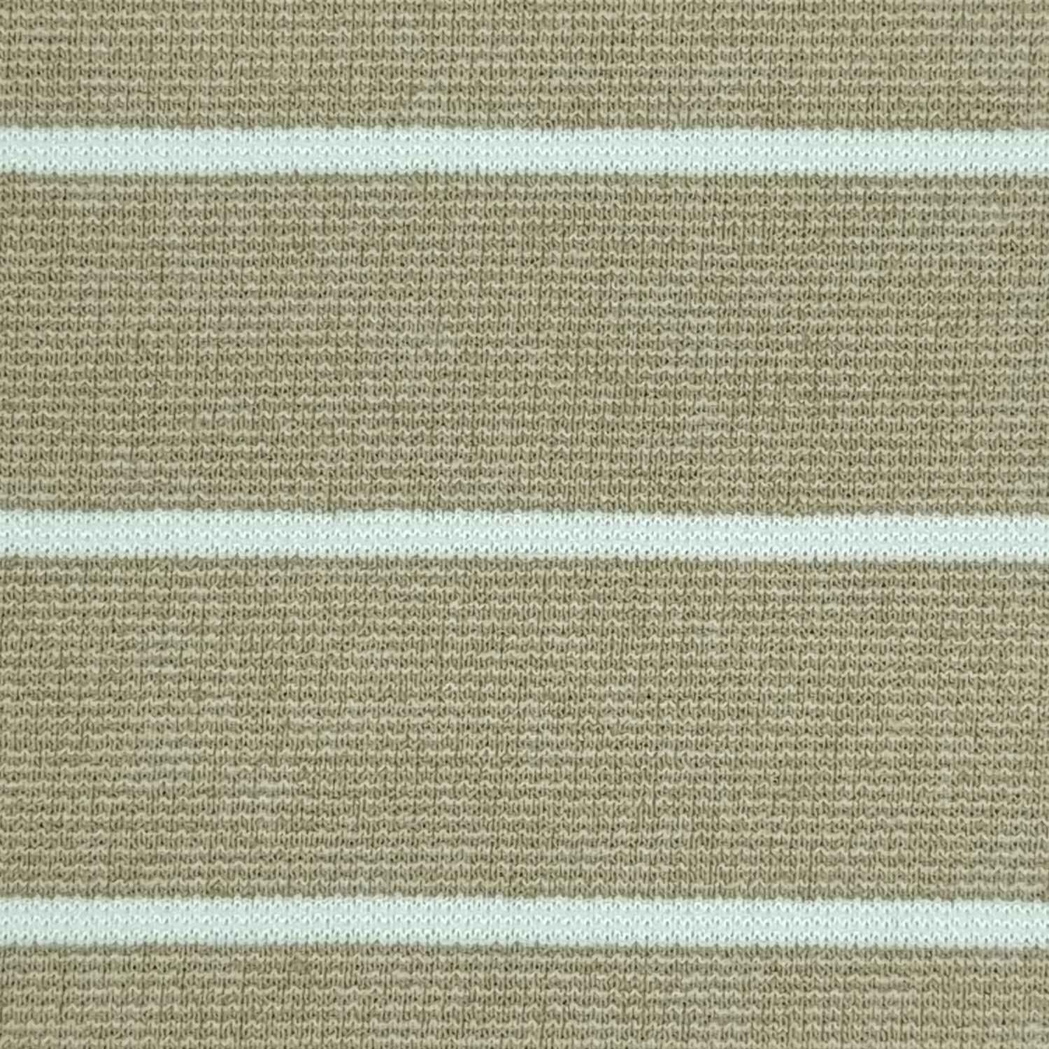 1.Yellow-2.Lilac-3.Pink-4.Rose-5.Coral - 15mm Stripe T/C Spandex Knit Fabric - FAB 1406