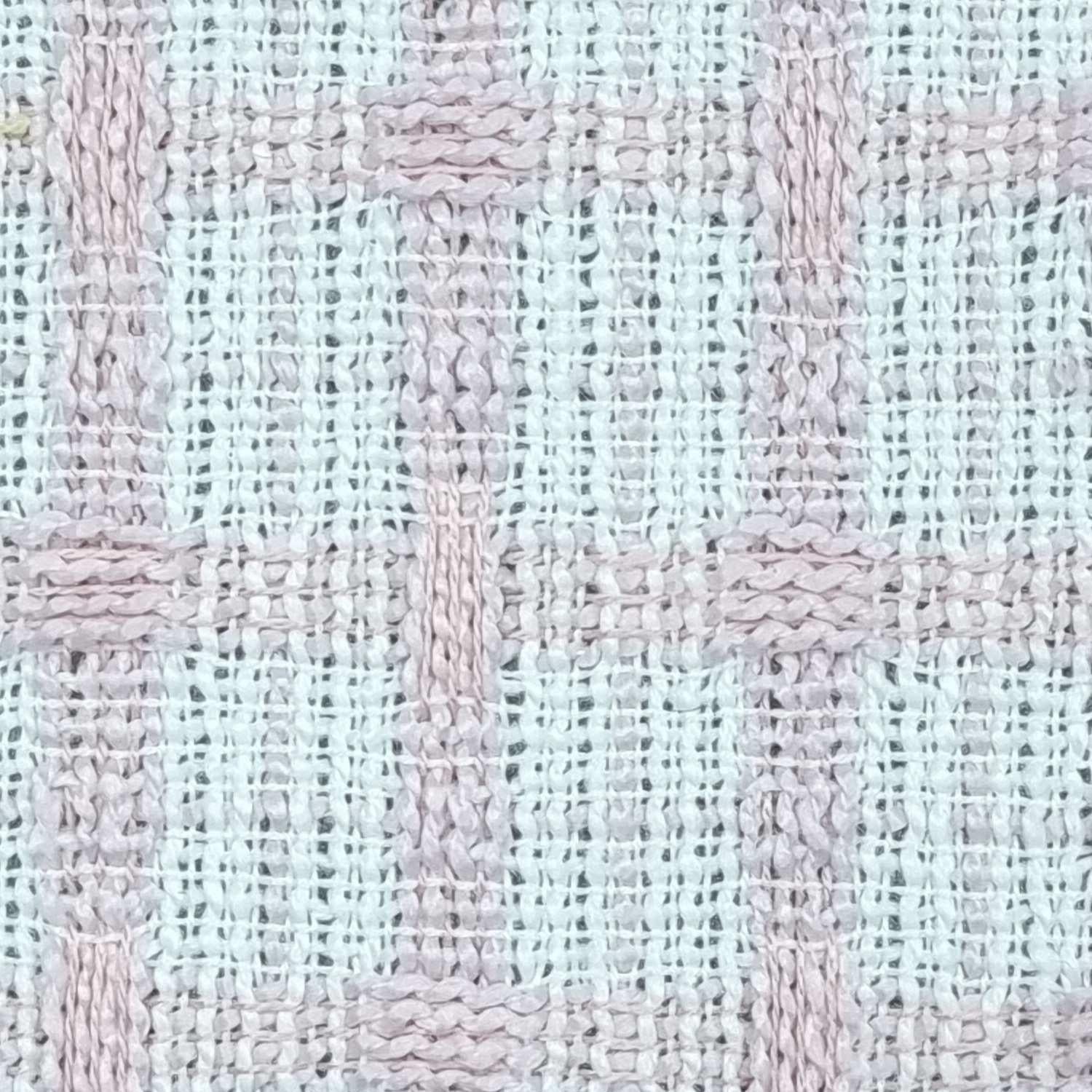 1.Yellow-2.PInk-3.Green-4.Blue-5.Lilac - Check Polyester Woven Fabric - FAB 1410