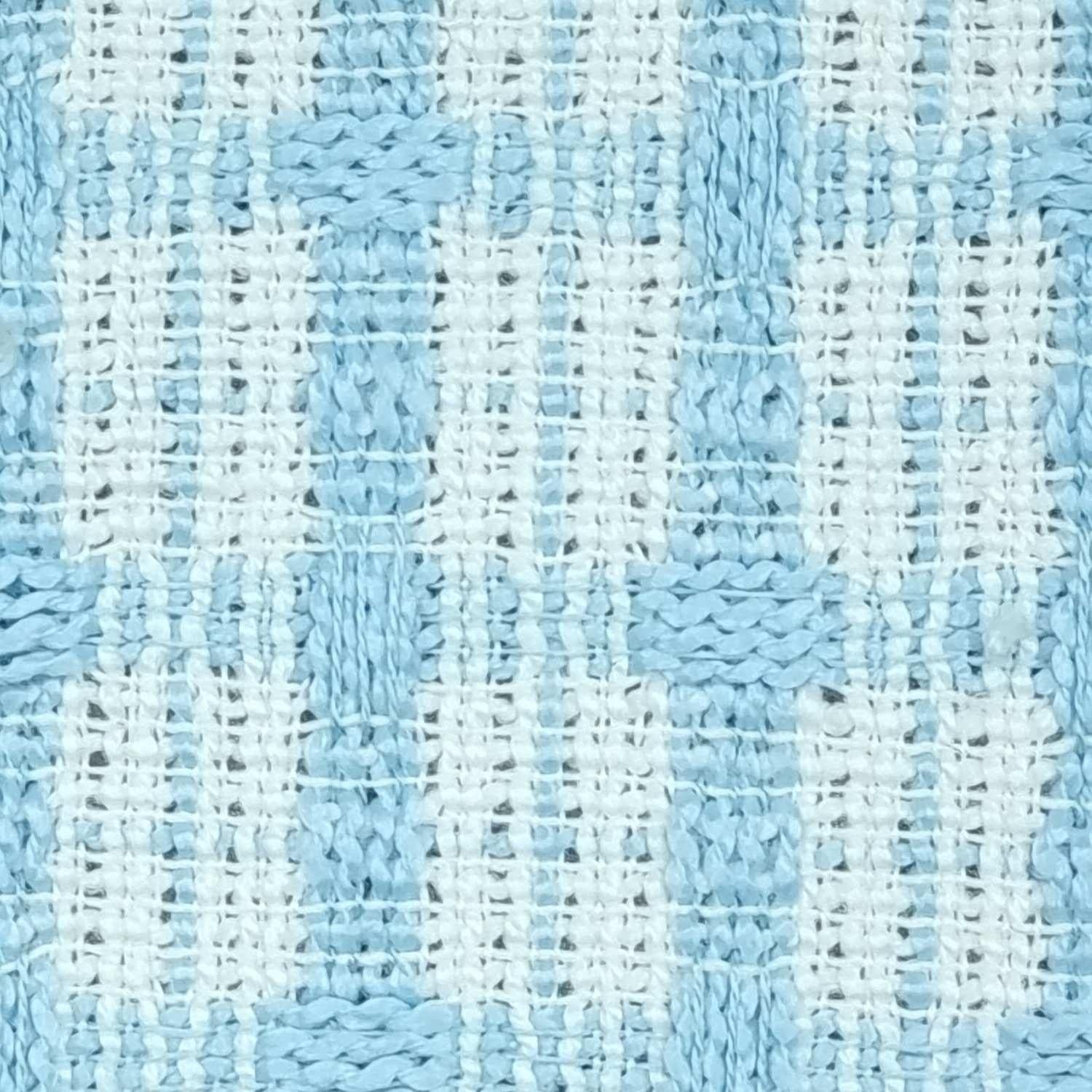 1.Yellow-2.PInk-3.Green-4.Blue-5.Lilac - Check Polyester Woven Fabric - FAB 1410