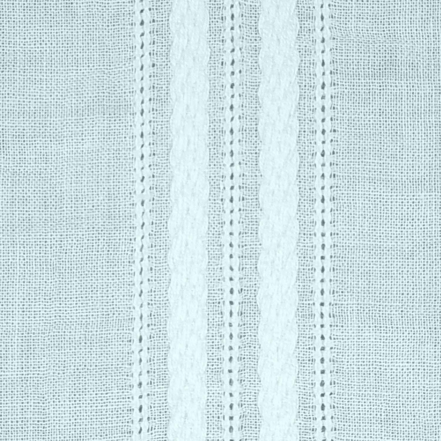 Irregular Stripe Cotton Woven Fabric - FAB 1412 - 5.White