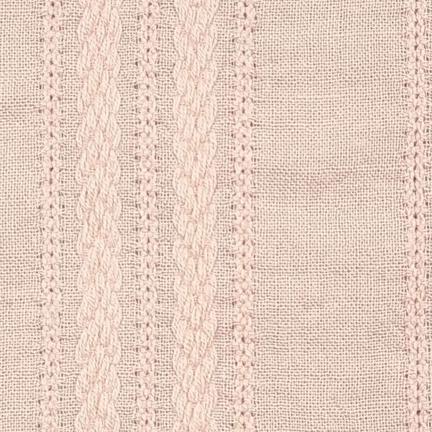 Irregular Stripe Cotton Woven Fabric - FAB 1412 - 9.Pink