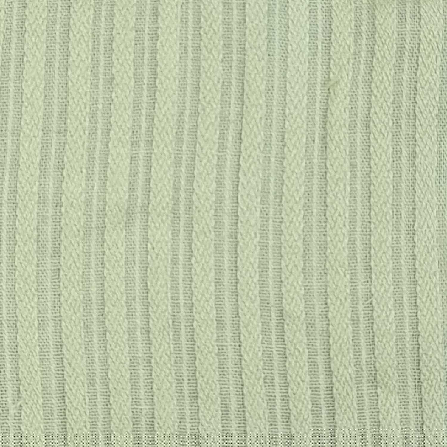 1.Beige-2.White-3.White-4.Ivory-5.Sage - Cotton Stripe Woven Fabric - FAB 1414