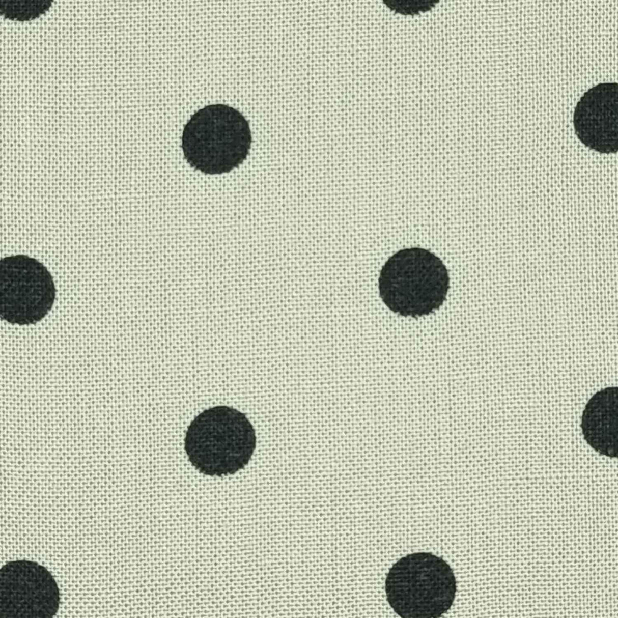 26mm Polka Dots Tencel Linen Enzyme Wash Woven Fabric-Light Yellow